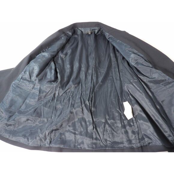 Hugo Boss Blazer Juicy6 Wool Womens 14 Navy Blue Career Office Professional - Picture 13 of 15